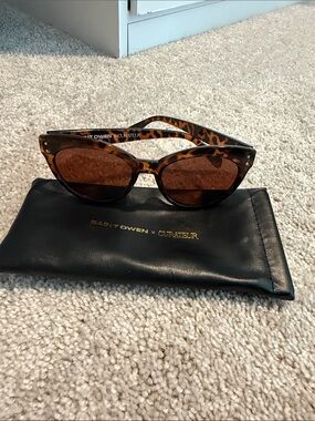 Saint Owen x Curateur WYLDE Tortoise Shell Sunglasses Cat Eyes Retro Sunnies